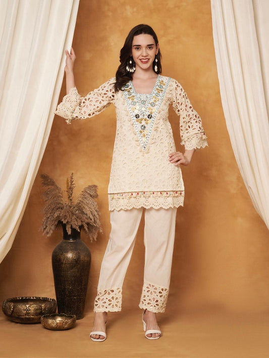 Premium Heavy Coord-Blue