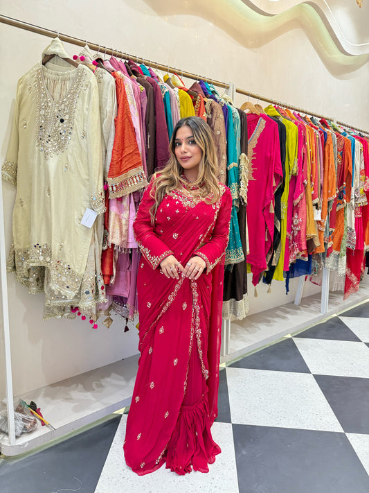 “AROMIKA” - DRAPE SAREE